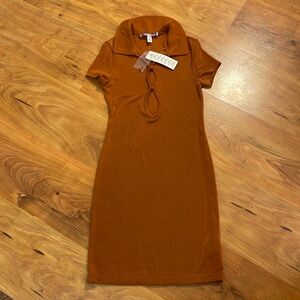 NWT urban outfitters burnt orange dress